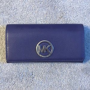 Purple Michael kors wallet